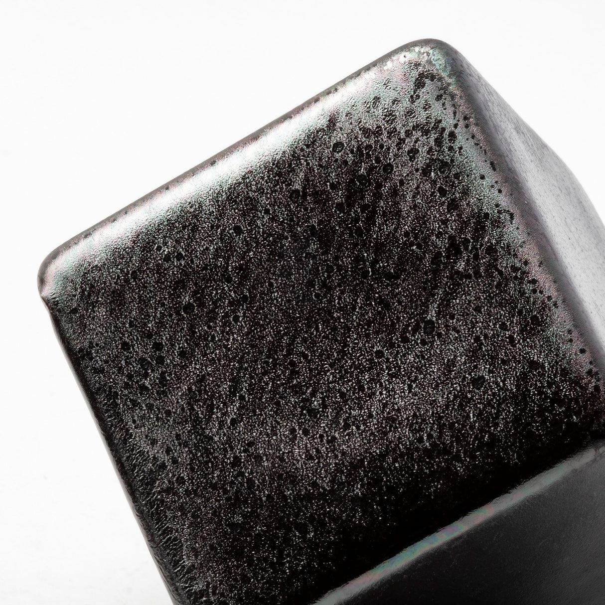 Mercana Mayweather (Set of 3) Black Geometric Ceramic Cubes