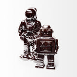Mercana Robby 4L x 3W Bronze Polished Robot