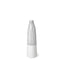Mercana Kira I Small White Pinstripe Ceramic Vase
