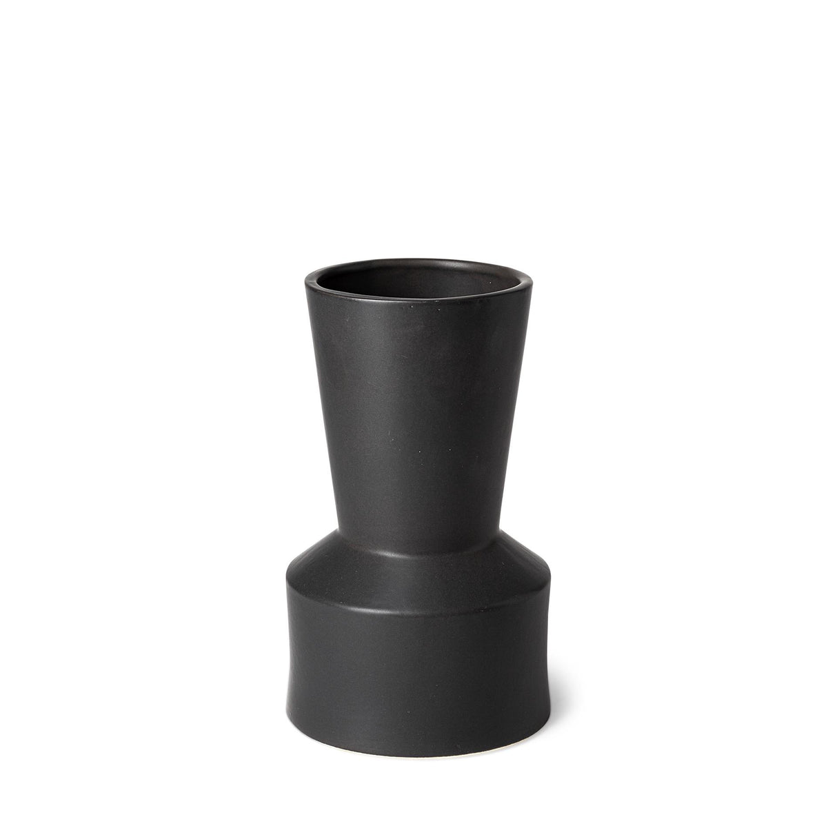 Mercana Laforge Black Ceramic Vase