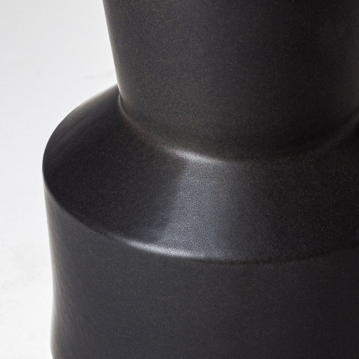 Mercana Laforge Black Ceramic Vase