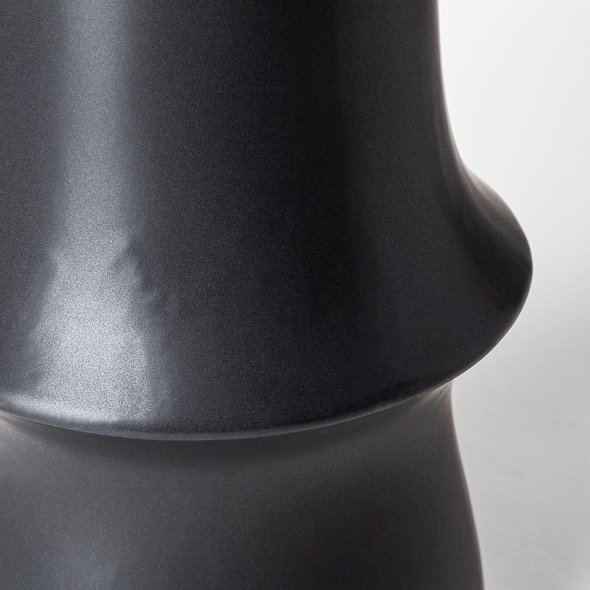 Mercana Laforge III Black Ceramic Vase