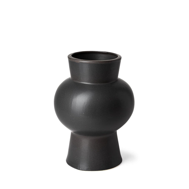 Mercana Laforge II Black Ceramic Vase