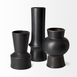 Mercana Laforge II Black Ceramic Vase