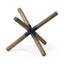 Mercana Stuhrling II (Large) 9L x 9W Brown Wood W/ Black Metal Jack