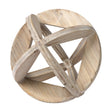 Mercana Bellatrix II (Large) 7L x 7W Natural Decorative Wooden Sphere