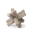 Mercana Vega II (Large) 7L x 7W Natural Wood Jack Object