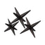 Mercana Rhea (Set of 3) Brown Cast Iron Small, Medium & Large Jacks
