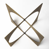 Mercana Lima II (Large) 10L x 10W Gold Geometric Decorative Object