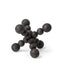 Mercana Carollan I (Small) 7L x 7W Black Geometric Wood Ball Jack