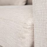 Mercana Denly II 92.5 X 38.25 X 34.5 Beige Slipcover Three Seater Sofa