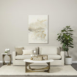 Mercana Denly II 92.5 X 38.25 X 34.5 Beige Slipcover Three Seater Sofa