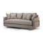 Mercana Roy I 84" Flint Gray Upholstered Three Seater Sofa
