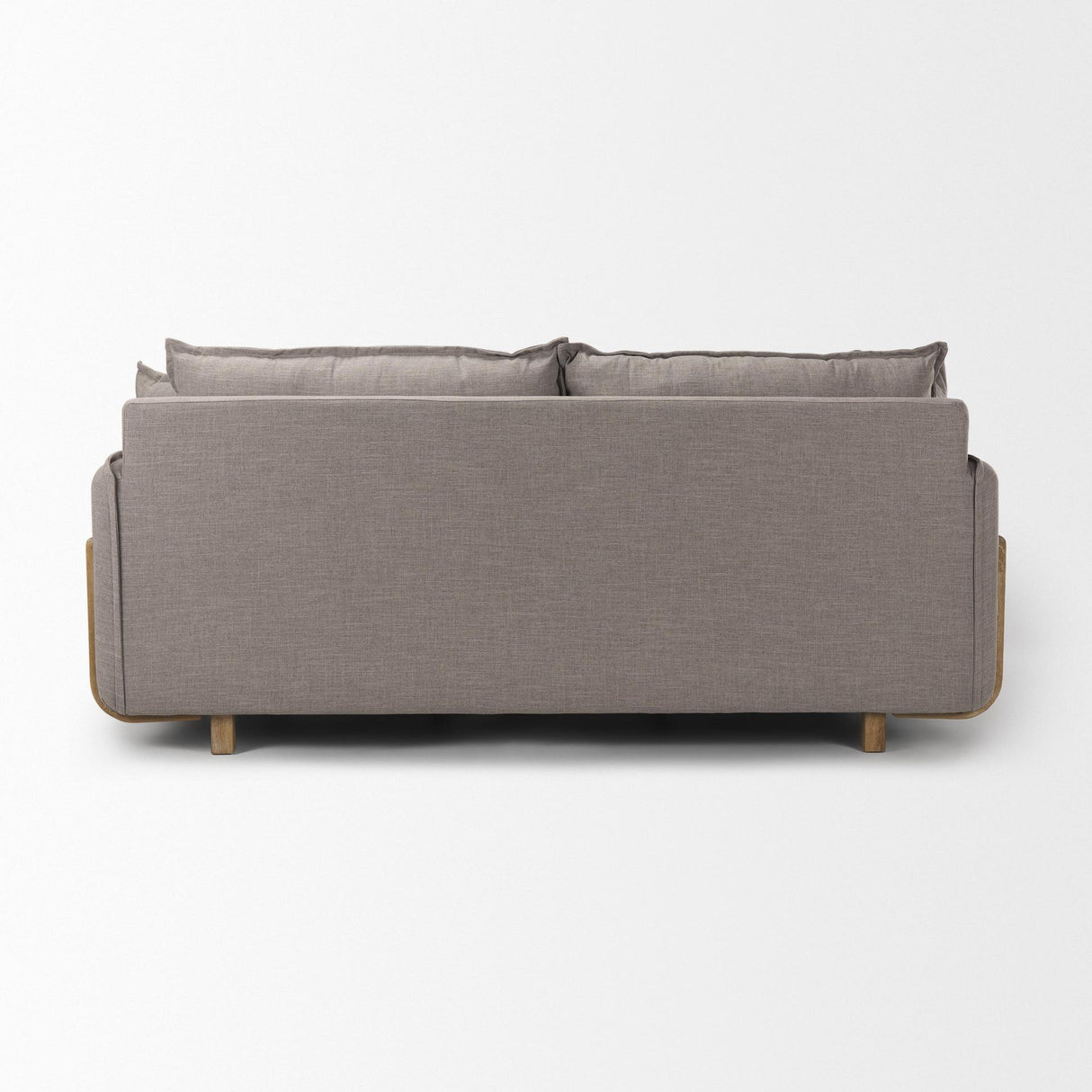Mercana Roy I 84" Flint Gray Upholstered Three Seater Sofa