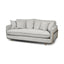 Mercana Roy I 84" Frost Gray Upholstered Three Seater Sofa