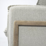 Mercana Roy I 84" Frost Gray Upholstered Three Seater Sofa