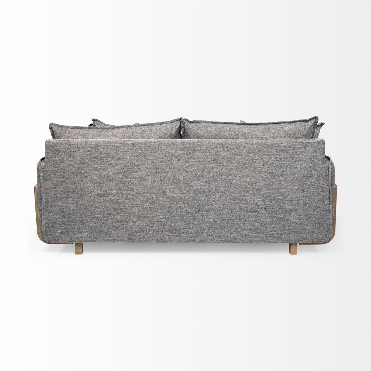 Mercana Roy I 84" Castlerock Gray Upholstered Three Seater Sofa