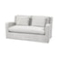 Mercana Denly I 69 X 38.25 X 34.5 Frost Gray Slipcover Two Seater Sofa