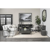 Mercana Denly I 69 X 38.25 X 34.5 Frost Gray Slipcover Two Seater Sofa