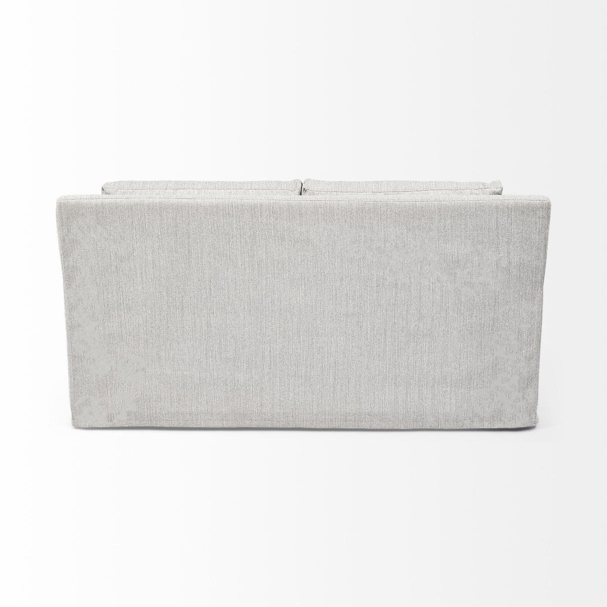 Mercana Denly I 69 X 38.25 X 34.5 Frost Gray Slipcover Two Seater Sofa
