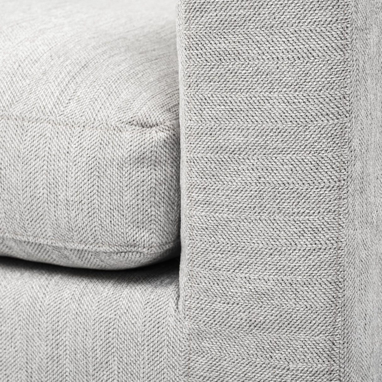 Mercana Denly I 69 X 38.25 X 34.5 Frost Gray Slipcover Two Seater Sofa