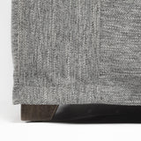 Mercana Denly II 92" Casterock Gray Slipcover Three Seater Sofa