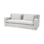 Mercana Denly II 92.5 X 38.25 X 34.5 Frost Gray Slipcover Three Seater Sofa