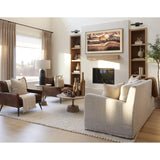 Mercana Denly II 92.5 X 38.25 X 34.5 Frost Gray Slipcover Three Seater Sofa