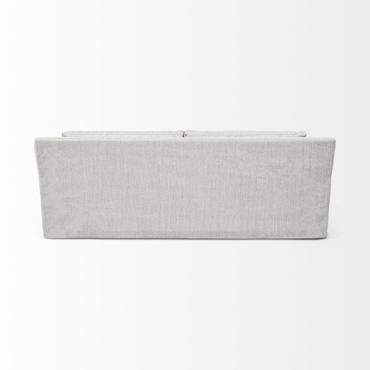 Mercana Denly II 92.5 X 38.25 X 34.5 Frost Gray Slipcover Three Seater Sofa