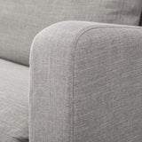 Mercana Denly III 38 X 38.25 X 34.5 Flint Gray Slipcover Upholstered Arm Chair