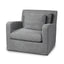 Mercana Denly III 38 X 38.25 X 34.5 Castlerock Gray Slipcover Upholstered Arm Chair