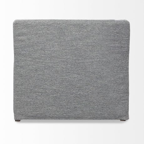 Mercana Denly III 38 X 38.25 X 34.5 Castlerock Gray Slipcover Upholstered Arm Chair