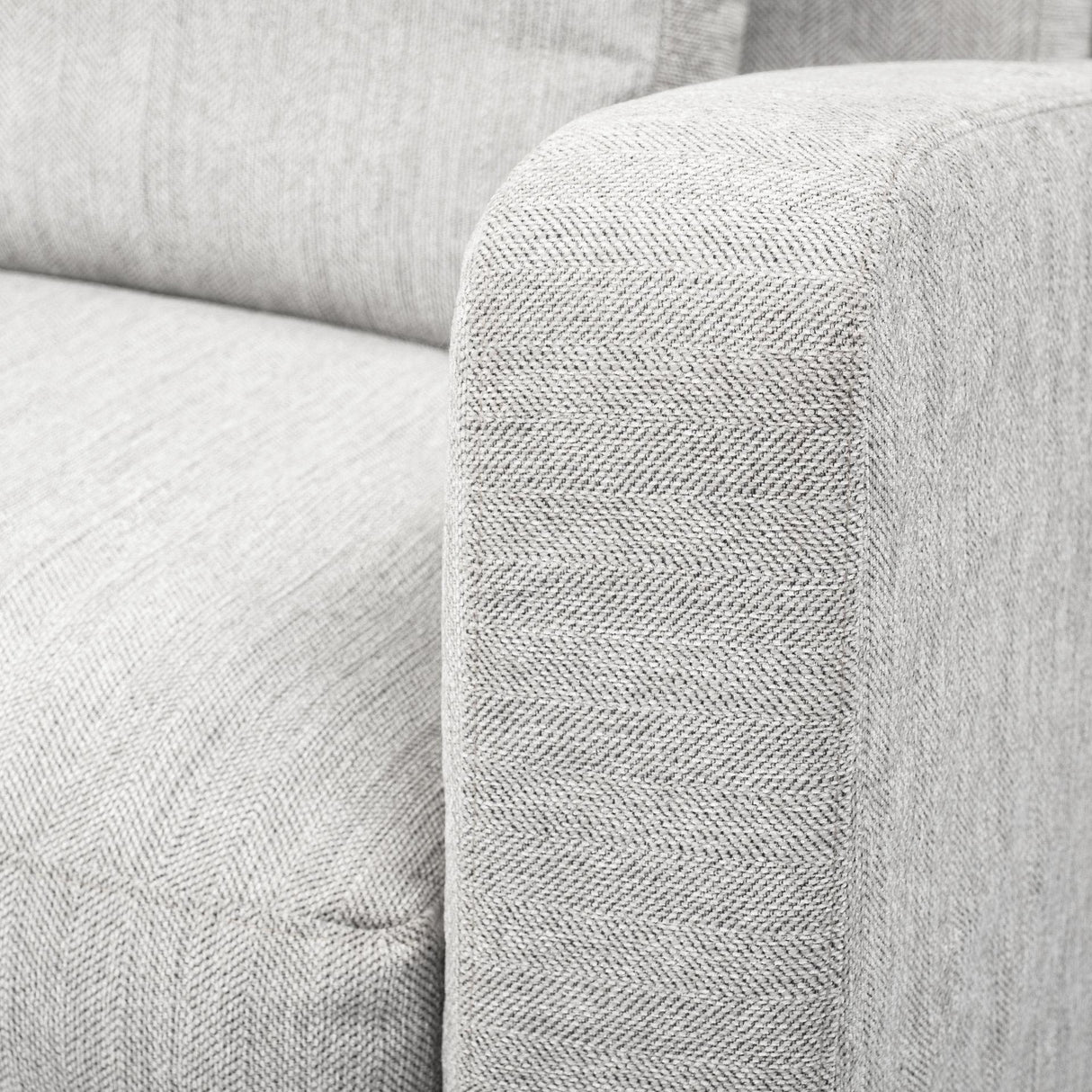 Mercana Denly III 38 X 38.25 X 34.5 Frost Gray Slipcover Upholstered Arm Chair