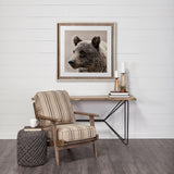 Mercana Allium Dark Gray Handwoven Wool Cylindrical Pouf