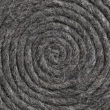 Mercana Allium Dark Gray Handwoven Wool Cylindrical Pouf