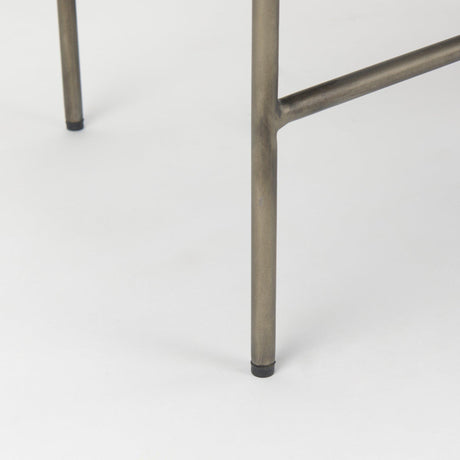 Mercana Avery I 55L x 17W Multi Colored Upholstered Patterned Seat Accent Bench