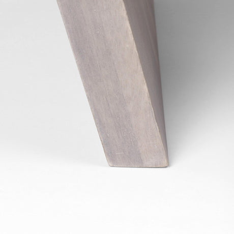 Mercana Elaine I 58L x 14.75W x 20H Brown Wood Upholstered Cream Seat Entryway Bench