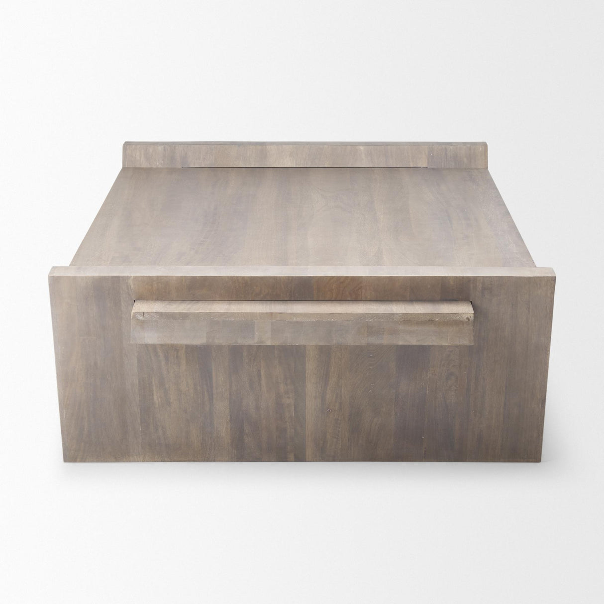 Mercana Elaine 59x36 Brown Solid Wood Top & Base Coffee Table