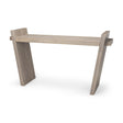 Mercana Elaine III 60L x 16W Brown Wood Angled Leg Console Table
