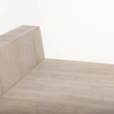 Mercana Elaine III 60L x 16W Brown Wood Angled Leg Console Table