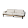 Mercana Colburne II 95" Beige Upholstered Three Seater Sofa