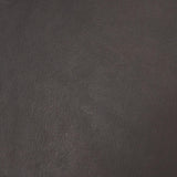 Mercana Kavalan 37.5" Total Height Ebony Leather Seat Black Metal Frame Bar Stool