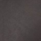 Mercana Kavalan 37.5" Total Height Ebony Leather Seat Black Metal Frame Bar Stool