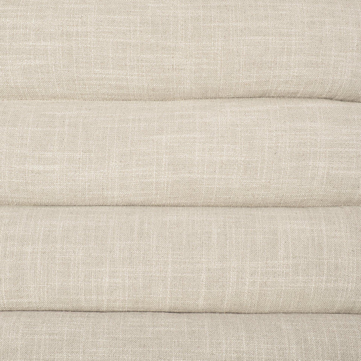 Mercana Pierre Beige Fabric Upholstered Armless Chaise Lounge Chair