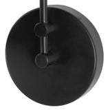 Mercana Cobalt 6L x 32W Black Metal Cone Shaped Swivel Wall Sconce