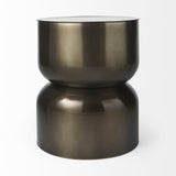 Mercana Catriona 17L x 17W x 20H Gold Accent Hourglass Table