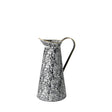 Mercana Colette Small Black/White Patterned Vase