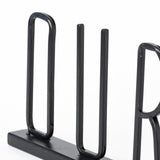 Mercana Our Nest 24L x 1W Black Metal Sign