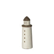 Mercana Abner (Small) 3L x 3W White Wooden Coastal Lighthouse