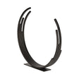Mercana Taj (Large) 21L x 3W Black Broken Halo Decorative Object